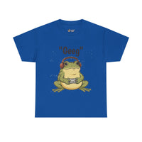 Load image into Gallery viewer, Geek Frog T‑Shirt – "Geeg" Gamer Frog Graphic Tee